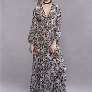 NWOT For Love and Lemons Gracie Maxi Dress
